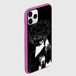 Чехол iPhone 11 Pro матовый Киллуа Золдик - Хантер, цвет: 3D-фиолетовый — фото 2