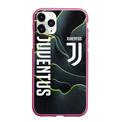 Чехол iPhone 11 Pro матовый Juventus dark green logo