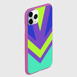 Чехол iPhone 11 Pro матовый Имидж 90-х, цвет: 3D-фиолетовый — фото 2