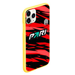 Чехол iPhone 11 Pro матовый Амкал форма, цвет: 3D-желтый — фото 2