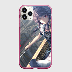 Чехол iPhone 11 Pro матовый Touhou Project Сакуя Izayoi