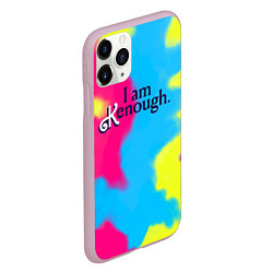 Чехол iPhone 11 Pro матовый I Am Kenough Tie-Dye, цвет: 3D-розовый — фото 2