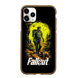 Чехол iPhone 11 Pro матовый Fallout poster