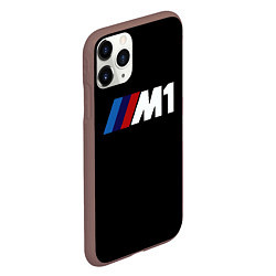 Чехол iPhone 11 Pro матовый Bmw sport formula 1, цвет: 3D-коричневый — фото 2