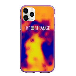 Чехол iPhone 11 Pro матовый Life Is Strange true, цвет: 3D-фиолетовый