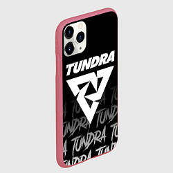 Чехол iPhone 11 Pro матовый Tundra style, цвет: 3D-малиновый — фото 2