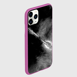 Чехол iPhone 11 Pro матовый Two shot, цвет: 3D-фиолетовый — фото 2