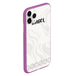 Чехол iPhone 11 Pro матовый Angel wings, цвет: 3D-фиолетовый — фото 2