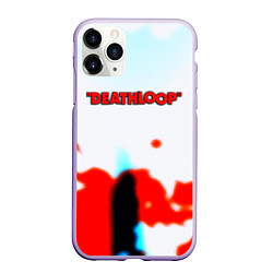 Чехол iPhone 11 Pro матовый Deathloop blood, цвет: 3D-светло-сиреневый