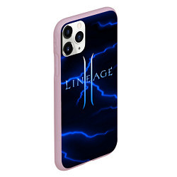 Чехол iPhone 11 Pro матовый Lineage storm, цвет: 3D-розовый — фото 2