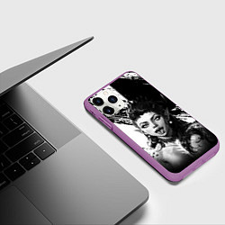 Чехол iPhone 11 Pro матовый Karlax- Baldeurs gate 3, цвет: 3D-фиолетовый — фото 2
