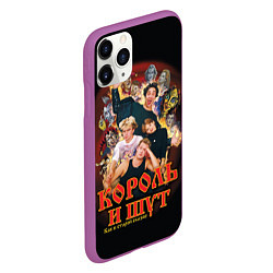 Чехол iPhone 11 Pro матовый КиШ - как в старой сказке, цвет: 3D-фиолетовый — фото 2