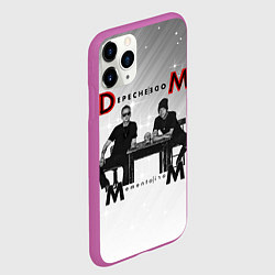 Чехол iPhone 11 Pro матовый Depeche Mode - Mememto Mori Dave and Martin, цвет: 3D-фиолетовый — фото 2