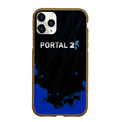 Чехол iPhone 11 Pro матовый Portal games, цвет: 3D-коричневый