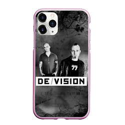 Чехол iPhone 11 Pro матовый Devision - a band from germany, цвет: 3D-розовый