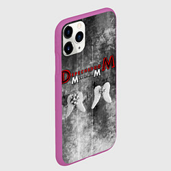 Чехол iPhone 11 Pro матовый Depeche Mode - Memento Mori gothic, цвет: 3D-фиолетовый — фото 2