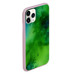 Чехол iPhone 11 Pro матовый Акварелика, цвет: 3D-розовый — фото 2