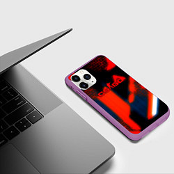 Чехол iPhone 11 Pro матовый Counter strike cyrex, цвет: 3D-фиолетовый — фото 2