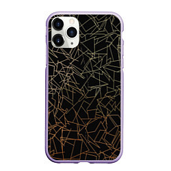 Чехол iPhone 11 Pro матовый Триумф хаоса, цвет: 3D-светло-сиреневый