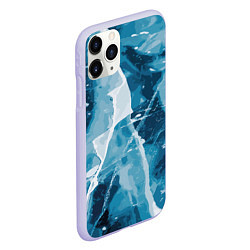 Чехол iPhone 11 Pro матовый Холодная эстетика, цвет: 3D-светло-сиреневый — фото 2