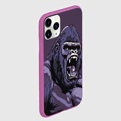 Чехол iPhone 11 Pro матовый Lord of the Jungle, цвет: 3D-фиолетовый — фото 2