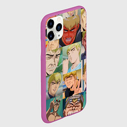 Чехол iPhone 11 Pro матовый ГТО - Эйкити, цвет: 3D-фиолетовый — фото 2