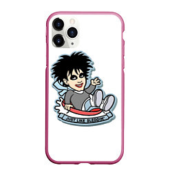 Чехол iPhone 11 Pro матовый The Cure Robert Smith - just like sleddin