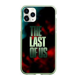 Чехол iPhone 11 Pro матовый The last of us fire, цвет: 3D-салатовый