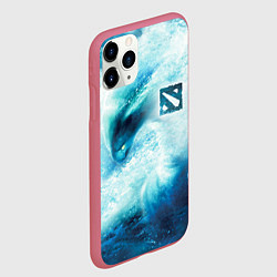 Чехол iPhone 11 Pro матовый Dota 2 - Morphling, цвет: 3D-малиновый — фото 2