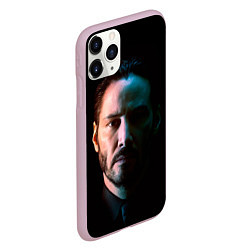 Чехол iPhone 11 Pro матовый Keanu Charles Reeves, цвет: 3D-розовый — фото 2