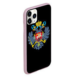 Чехол iPhone 11 Pro матовый Имперская символика России, цвет: 3D-розовый — фото 2