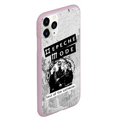 Чехол iPhone 11 Pro матовый Depeche Mode - Touring the universe группа, цвет: 3D-розовый — фото 2