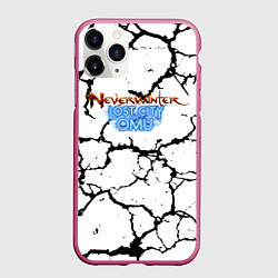 Чехол iPhone 11 Pro матовый Neverwinter рыхлая земля рпг, цвет: 3D-малиновый