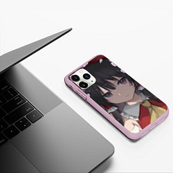 Чехол iPhone 11 Pro матовый Touhou Project Рейму Cute Сакура, цвет: 3D-розовый — фото 2