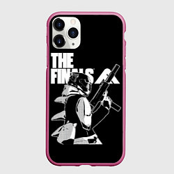 Чехол iPhone 11 Pro матовый The Finals игра, цвет: 3D-малиновый