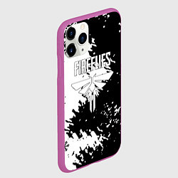 Чехол iPhone 11 Pro матовый Одни из нас краски зима, цвет: 3D-фиолетовый — фото 2