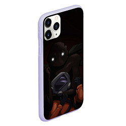 Чехол iPhone 11 Pro матовый Lethal Company: Bracken, цвет: 3D-светло-сиреневый — фото 2