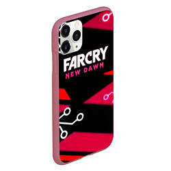 Чехол iPhone 11 Pro матовый Farcry new dawn, цвет: 3D-малиновый — фото 2