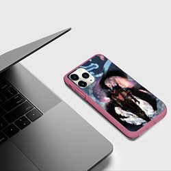 Чехол iPhone 11 Pro матовый Solo Leveling - entity, цвет: 3D-малиновый — фото 2