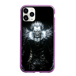 Чехол iPhone 11 Pro матовый Ryuk - Тетрадь смерти, цвет: 3D-фиолетовый