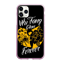 Чехол iPhone 11 Pro матовый Wu tang forever, цвет: 3D-розовый
