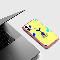 Чехол iPhone 11 Pro матовый Тоттенхэм Хотспур футбольный клуб, цвет: 3D-малиновый — фото 2