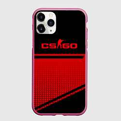 Чехол iPhone 11 Pro матовый CS GO geometry sport