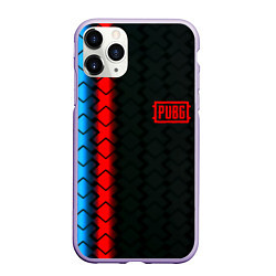Чехол iPhone 11 Pro матовый ПАБГ игровая коллекция, цвет: 3D-светло-сиреневый