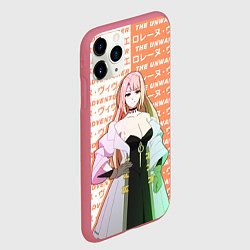 Чехол iPhone 11 Pro матовый Лоррейн Вивим - Нежеланно бессмертный авантюрист, цвет: 3D-малиновый — фото 2