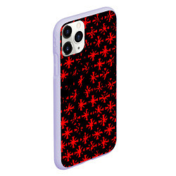 Чехол iPhone 11 Pro матовый Farcry текстура юбисофт гейм, цвет: 3D-светло-сиреневый — фото 2