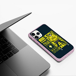 Чехол iPhone 11 Pro матовый Han Song-Yi, цвет: 3D-розовый — фото 2