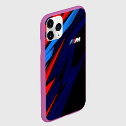 Чехол iPhone 11 Pro матовый M power - цвета бмв, цвет: 3D-фиолетовый — фото 2