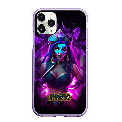 Чехол iPhone 11 Pro матовый League Of Legends Akali Kda