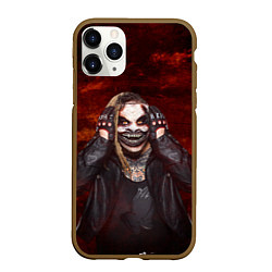 Чехол iPhone 11 Pro матовый Брей Уайатт - The Fiend, цвет: 3D-коричневый